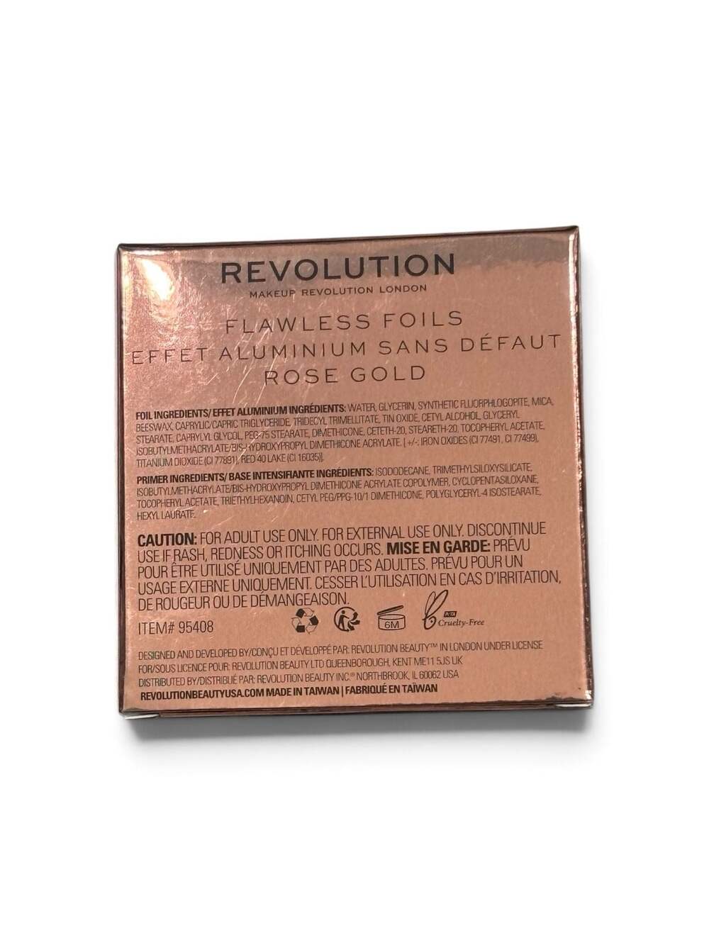 Makeup Revolution Flawless Foils Eyeshadows with Primer Bundle - Picture 2 of 4